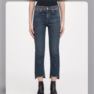 Rag & Bone Nina High-Rise Stove Pipe Jeans